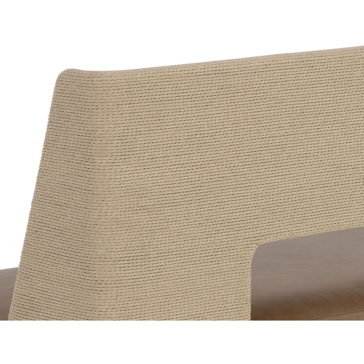 Brocco Milliken Cognac Banquette